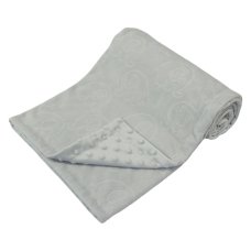 FBP236-G: Grey Elephant Embossed Bubble Mink Wrap